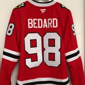 Connor Bedard Chicago Blackhawks Premium Fanatics Jersey
